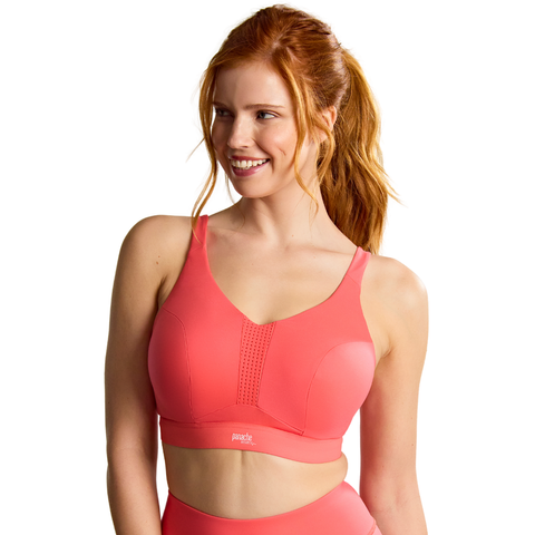Panache Endurance Wired Non Padded Sports Bra - Grapefruit