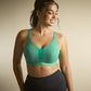 Panache Endurance Wired Non Padded Sports Bra - Green