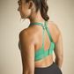 Panache Endurance Wired Non Padded Sports Bra - Green