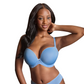 Panache Faith Moulded Plunge Bra - Bluebell