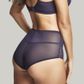 Panache Imogen High Waist Brief - Indigo