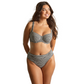 Panache Olivia Full Cup Bikini Top - Black Gingham