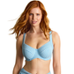 Panache Olivia Full Cup Bikini Top - Sky Blue Gingham