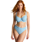 Panache Olivia Full Cup Bikini Top - Sky Blue Gingham