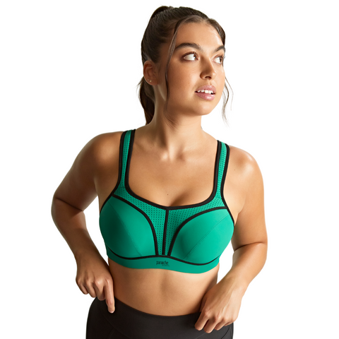 Panache Power Sports Bra - Green