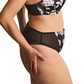 Sculptresse Bliss Brazilian Brief - Black Floral
