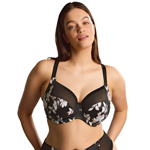Sculptresse Bliss Full Cup Bra - Black Floral