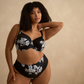 Sculptresse Bliss Full Cup Bra - Black Floral