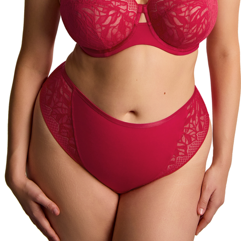 Sculptresse Sophia Brazilian Brief - Raspberry