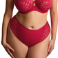 Sculptresse Sophia Brazilian Brief - Raspberry