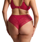 Sculptresse Sophia Brazilian Brief - Raspberry