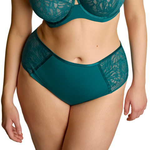 Sculptresse Sophia Deep Brief - Teal Blue