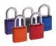 Coloured Aluminium Padlocks