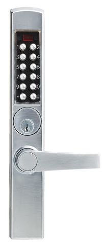 Kaba E-Plex 3065 Narrow Stile with Lever