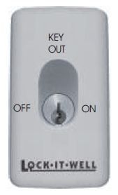 EZY Oval Key Switch On/Off - L/C