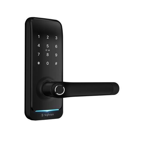 Sylvan SL40E Smart Entry Lever Handle Blk