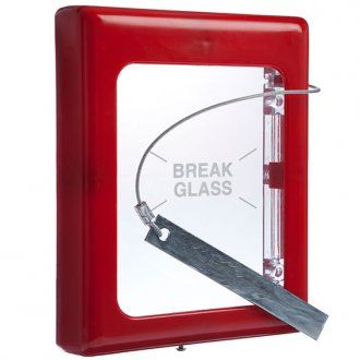 STI Break Glass Keybox Lge 4100