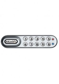 Kitlock 1000 Locker Lock - RH Silver