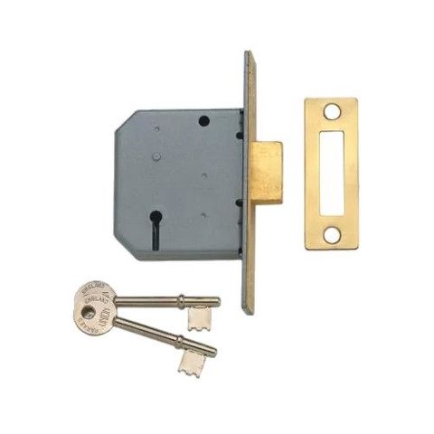 Union 2177 3Lvr Mortice Dead Lock 3in SC