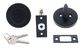 Carbine LB3 Low Profile Deadbolt C&T BLK
