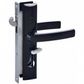 Lockwood 8654 Screen Door Lock N/C Blk