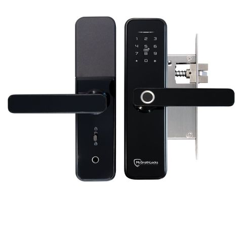 McGrath NX5 Electronic Lock - 60mm Backset BLK