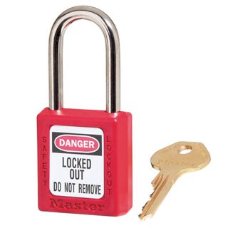 Master 410 Safety Lockout Padlock Red