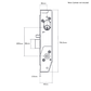 SMARTair 5782 30mm Mortice Lock - No Hub