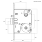 SMARTair 3772 Primary Lock No Hub 60mm