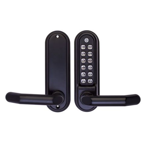 Borg Digital Lock M/Grade Pro BLK 5001 Lever/Lever ECP