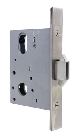 Miles Nelson 60mm Backset Mortice Sliding Door Lock SS