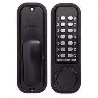 Borg 2601 Digital Marine Grade Lock - Black