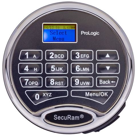 SecuRam L22 ProLogic Keypad - Chrome