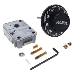 La Gard 3390 3-Wheel Combination Lock - Kit
