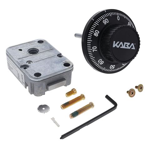 La Gard 3390 3-Wheel Combination Lock - Kit
