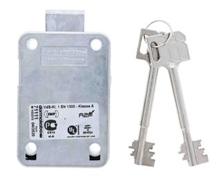 Kaba Mauer 71111 President A 8 Lvr Lock 90mm Keys