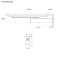 Lockwood 7726 Series Size 2-6 Slide Rail Door Closer B/C D/A