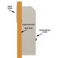 Protex WSS-159 Drop Box Door Mounted
