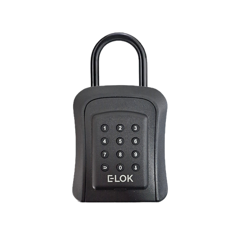 E-Lok 737 Smart Key Safe (Shackle) - Blk