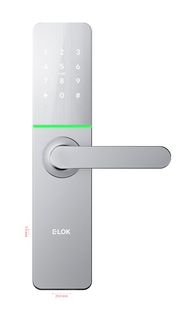E-LOK 1005 Smart Leverset - Slv