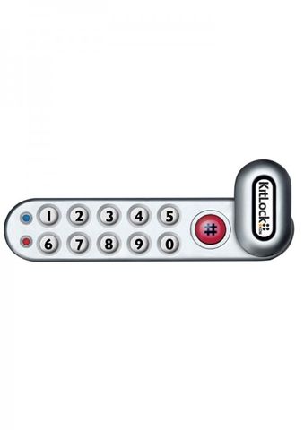 Kitlock 1000 Locker Lock - LH Silver