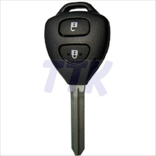 Toyota TOY43 Key 2 Button Shell 04-10 H/Duty Uncut