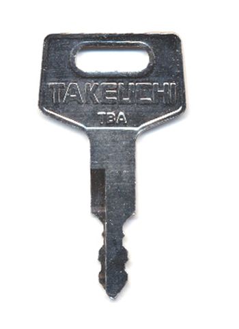 Takeuchi Excavators Key - Precut