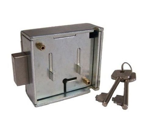 ROSS 6 Lever Key Operated Safe Lock 100S6-2 Keys-Free Post 