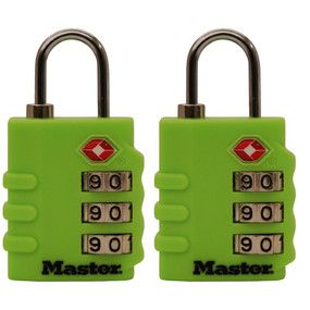 Master 4684 TSA Combination Padlock - 2 Pack