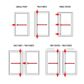Iseo Push Exit Device 1 Point 1300 - Red/Blk