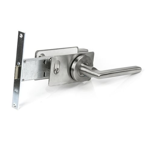 Iseo 704 Mid Rail Lock, Handle, Plates & Cyl