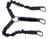 Ferno Twin Tail Lanyard 1.2m w/- Triple Action Karabiners