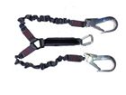 Twin Tail Absorber Lanyard 1.6m (TL Biner/Scaf Hooks)