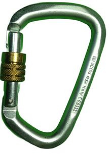 CT Large Steel Screw Gate Karabiner 50 kN